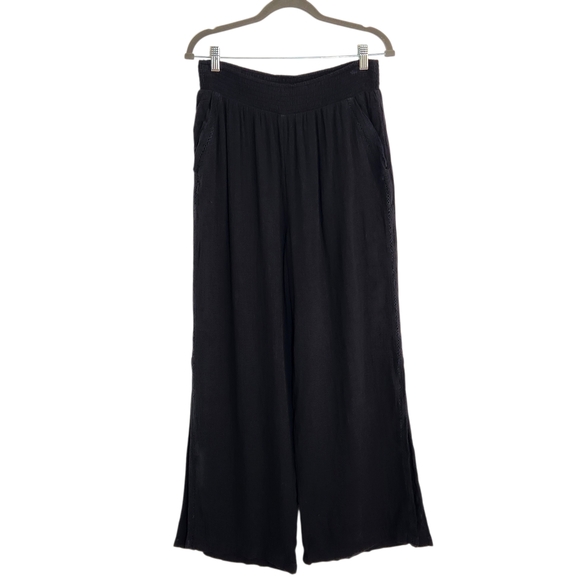 aerie Pants - Aerie Black Wide Leg Pants Size Large NWT
